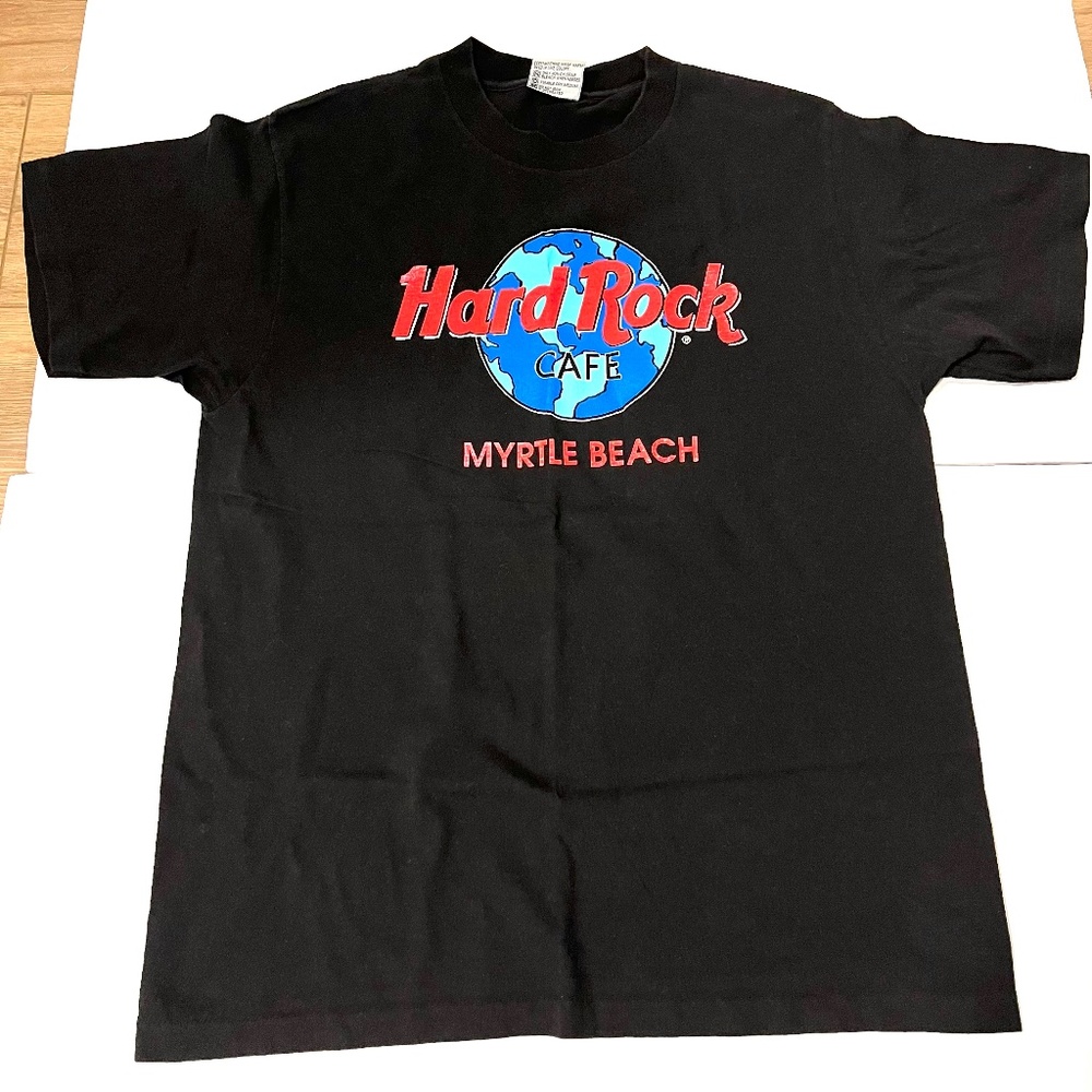 Like New Hard Rock Cafe Myrtle Beach Men's Black Short Sleeve T-Shirt - Size M
